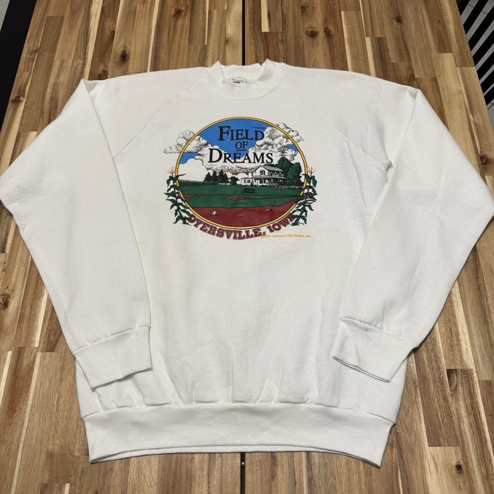 Vintage Field Of Dreams Sweatshirt Mens 2XL Fruit Of The Loom Movie USA 90s
